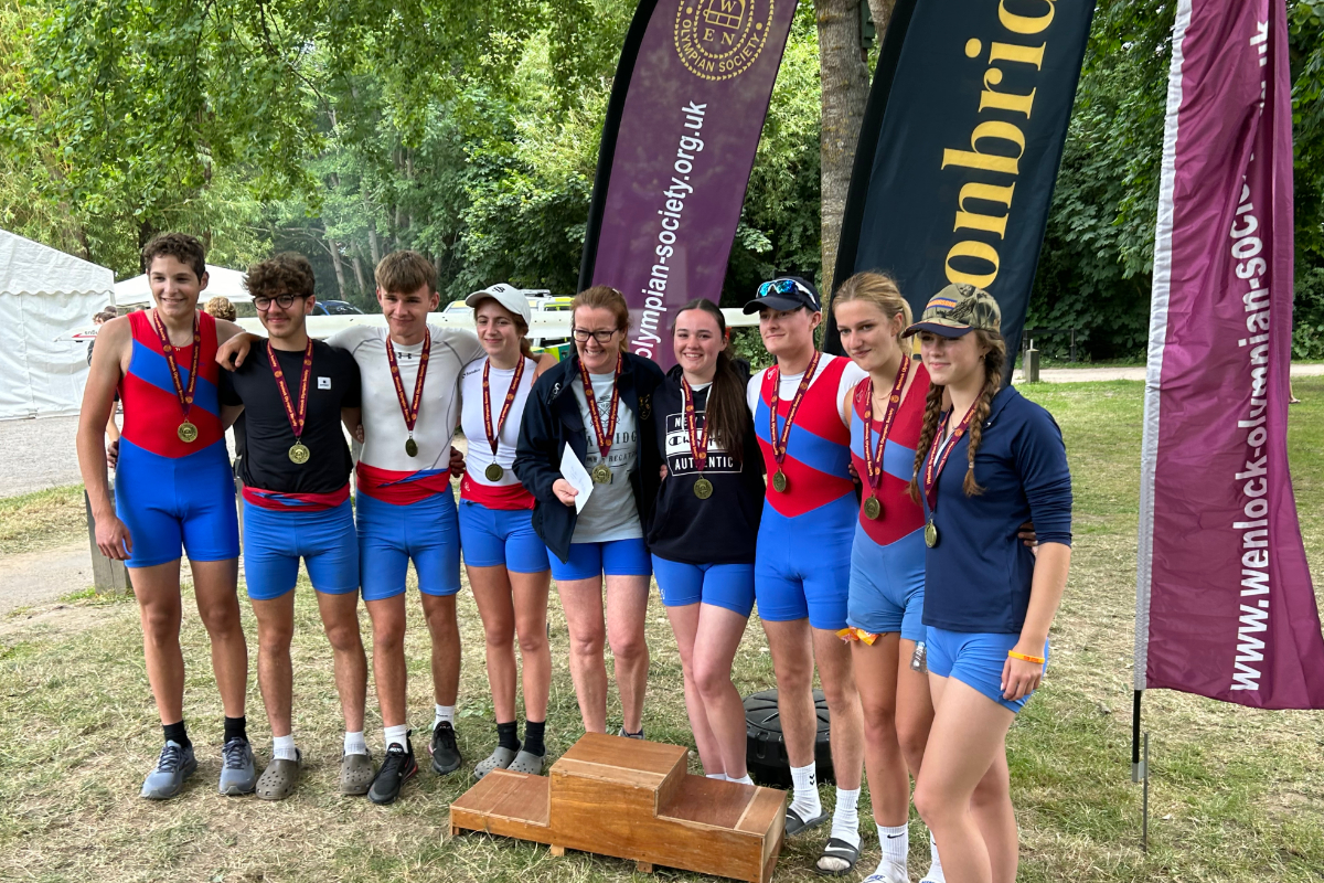 Huntingdon Boat Club Olympian 2024 Gold medal Winners