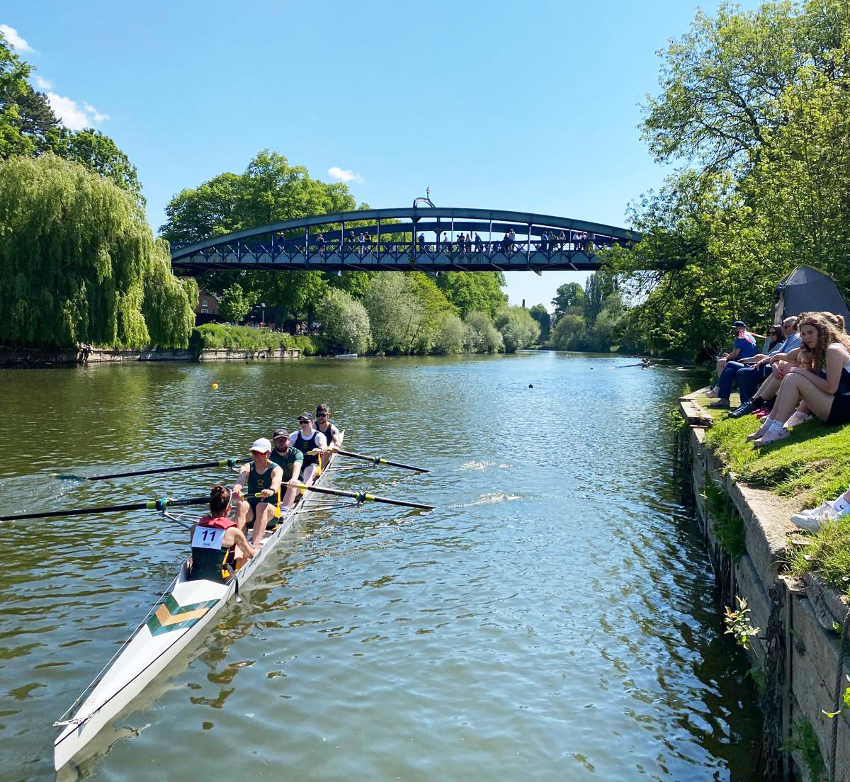 Shrewsbury regatta Ironbridge Masters B Coxed Four
