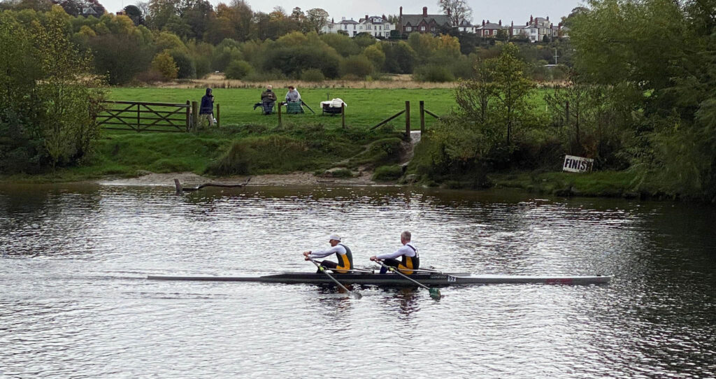 Dee Autumn Head 2025 Masters F double Scull